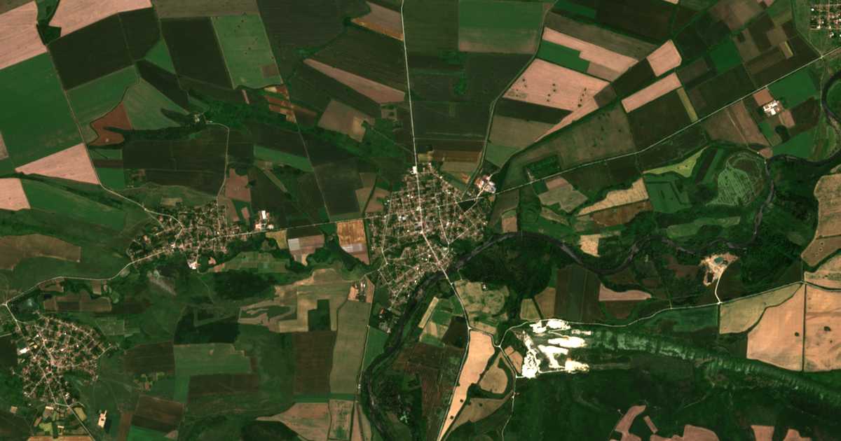 Satellitenkarte von Čomakovci