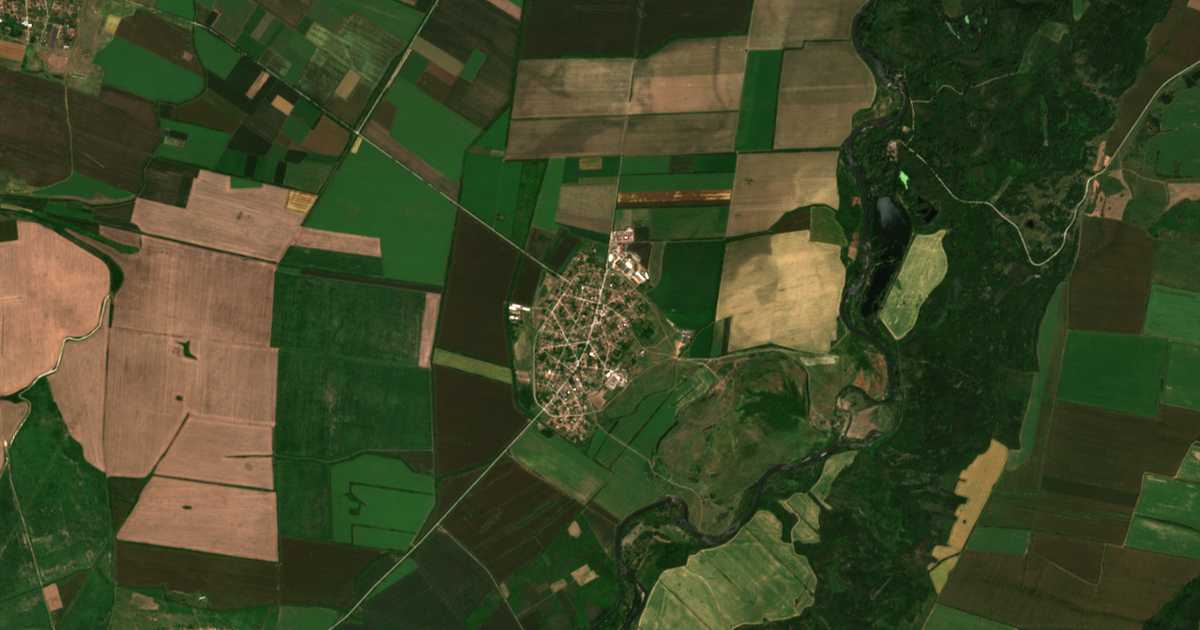 Satellitenkarte von Glava
