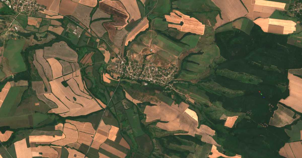 Satellitenkarte von Radomirci