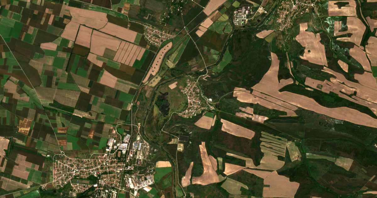 Satellitenkarte von Bivolare