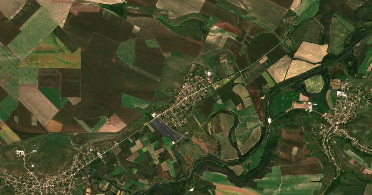 Satellitenkarte von Bregare