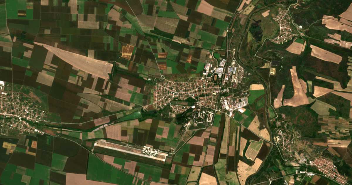 Satellitenkarte von Dolna Mitropolija
