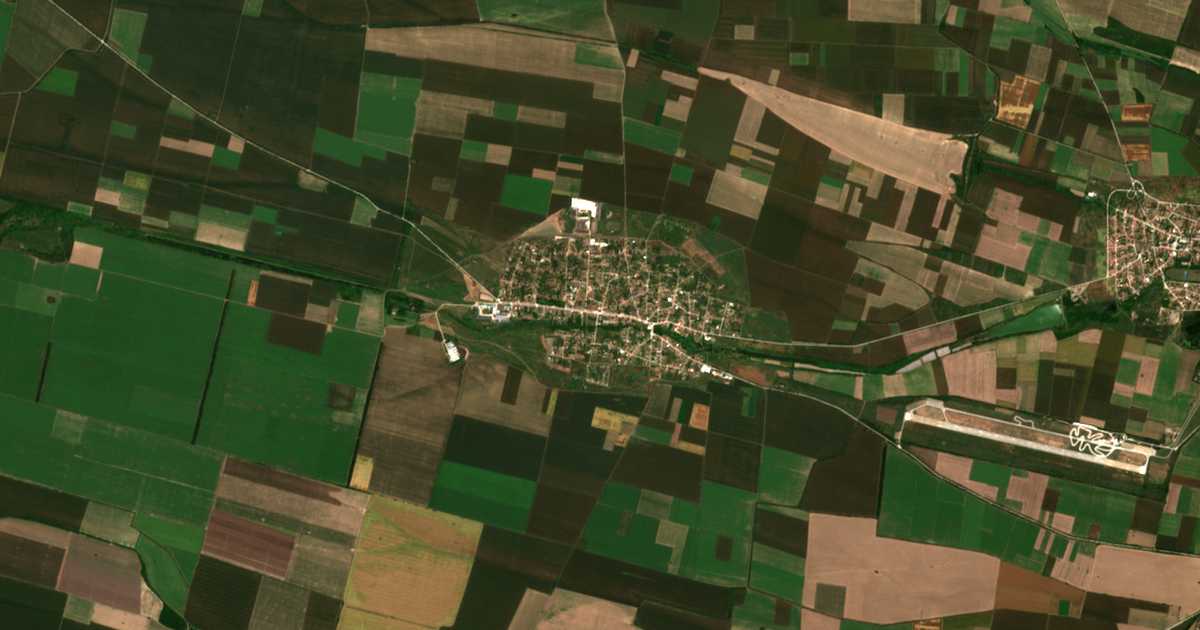 Satellitenkarte von Gorna Mitropolija