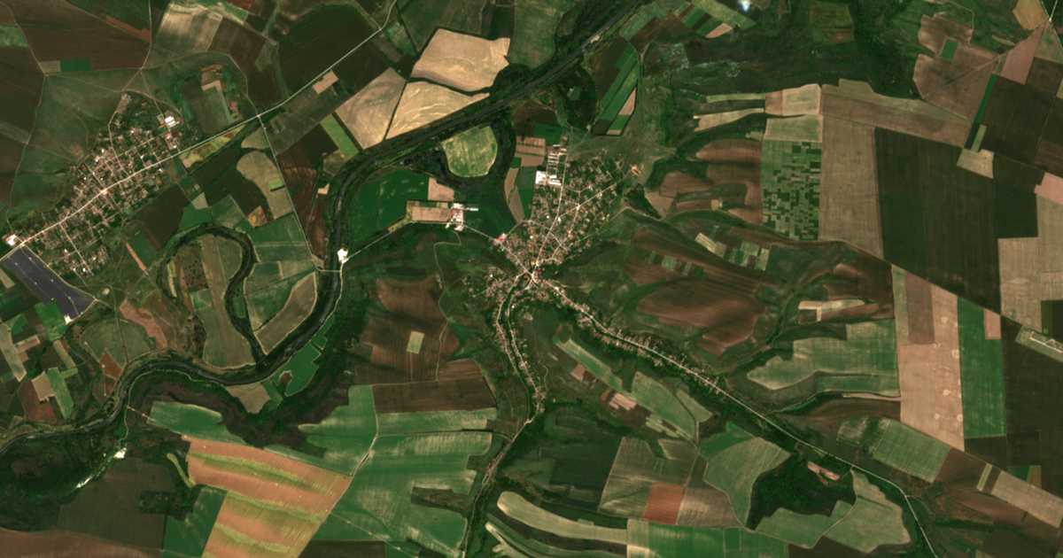 Satellitenkarte von Orehovica