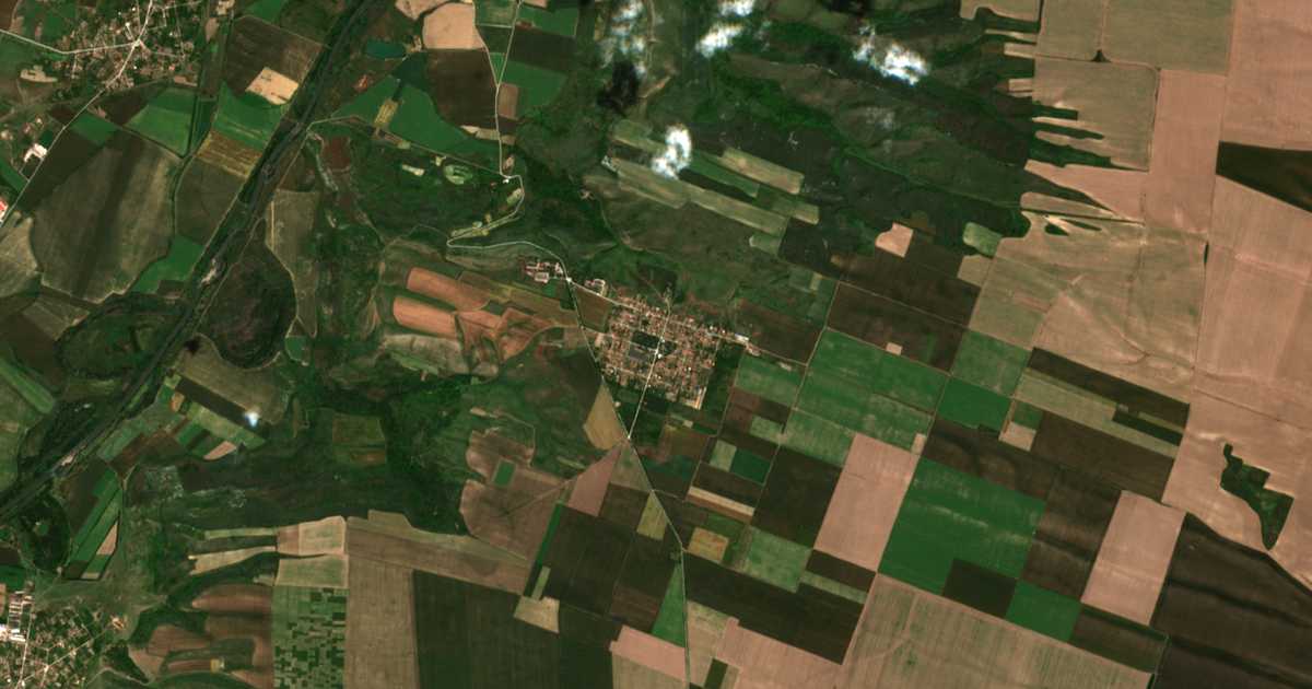 Satellitenkarte von Slavovica