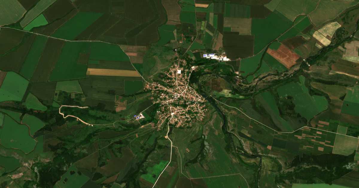 Satellitenkarte von Sadovec