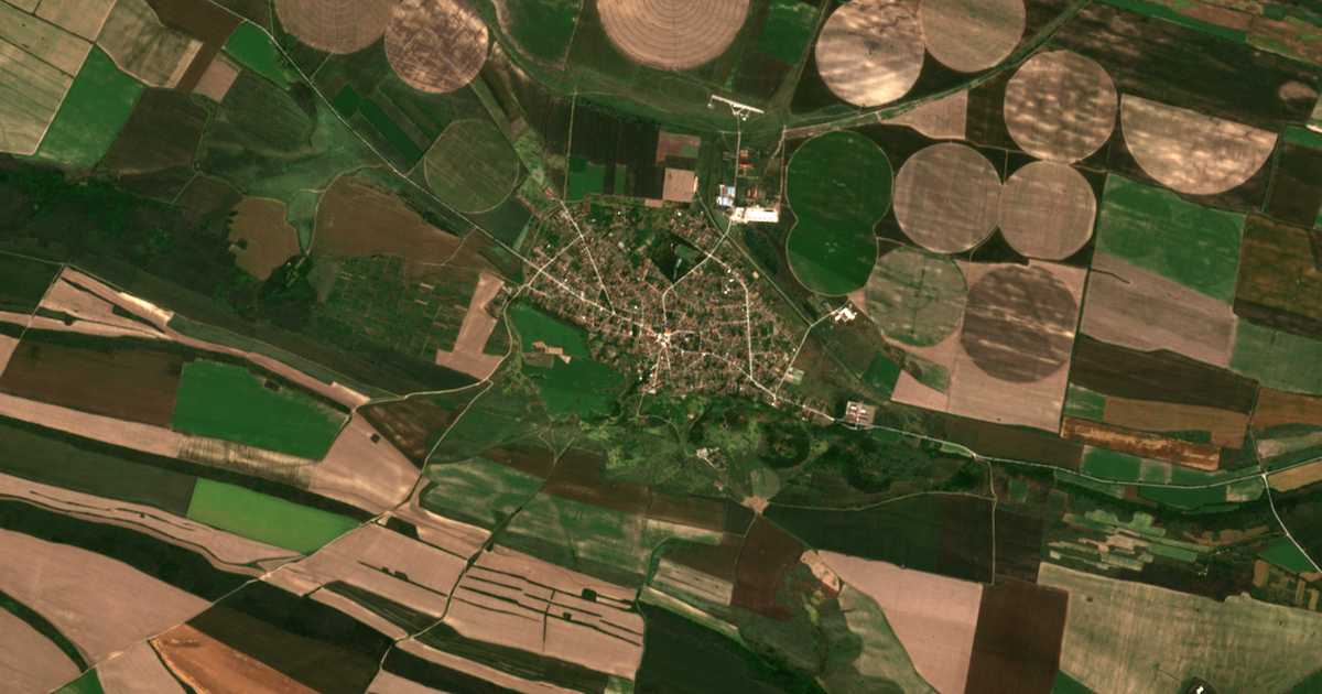 Satellitenkarte von Brest