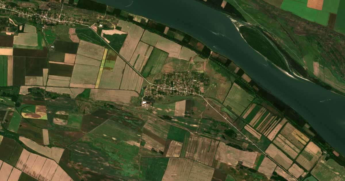 Satellitenkarte von Dǎbovan
