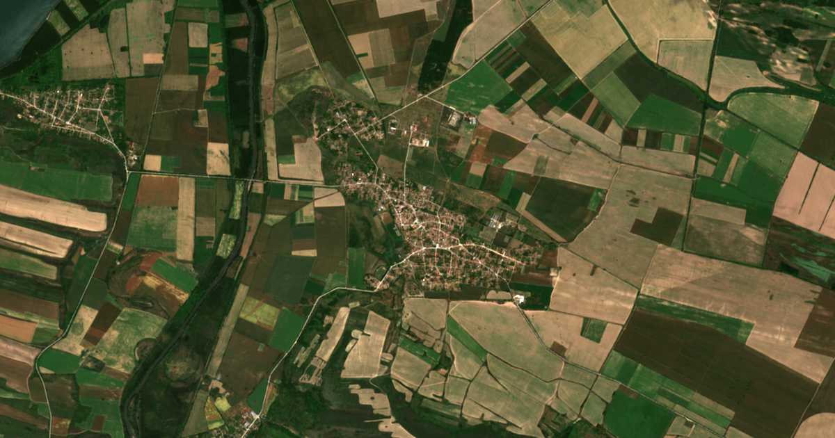 Satellitenkarte von Gigen