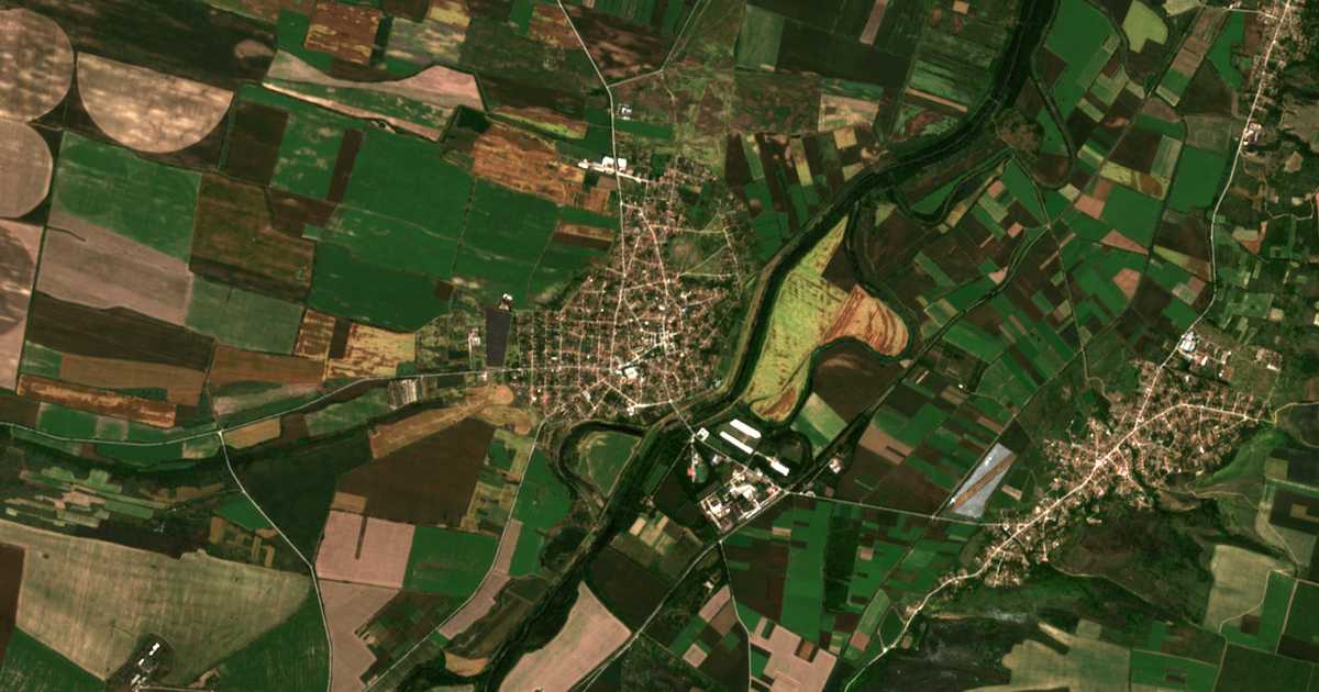 Satellitenkarte von Guljanzi