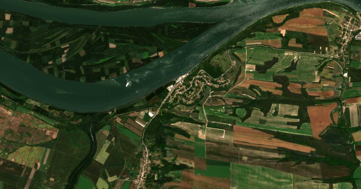 Satellitenkarte von Somovit