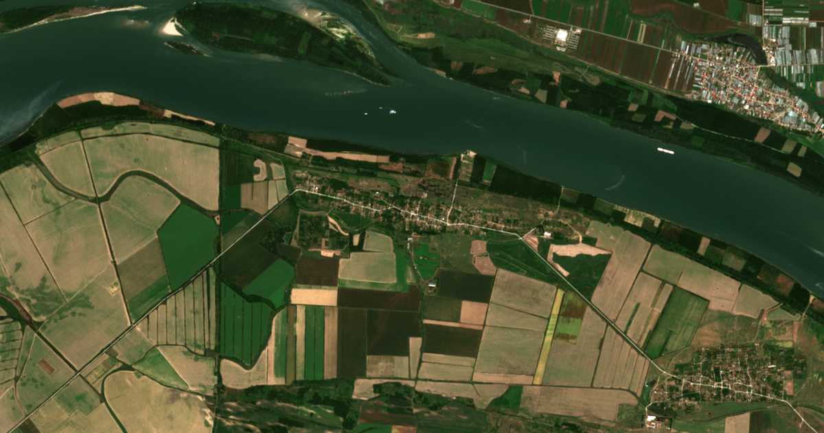 Satellitenkarte von Zagražden