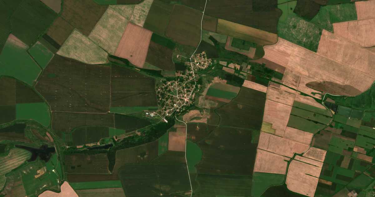 Satellitenkarte von Enica