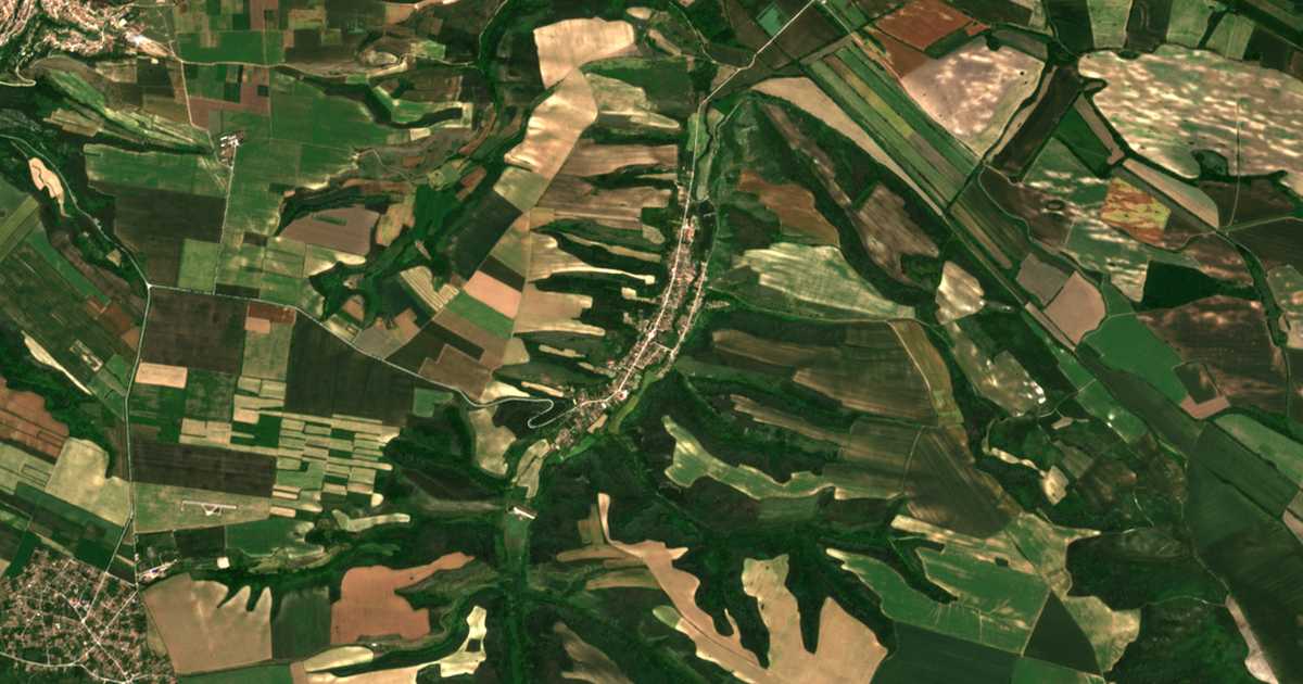 Satellitenkarte von Dragaš Vojvoda