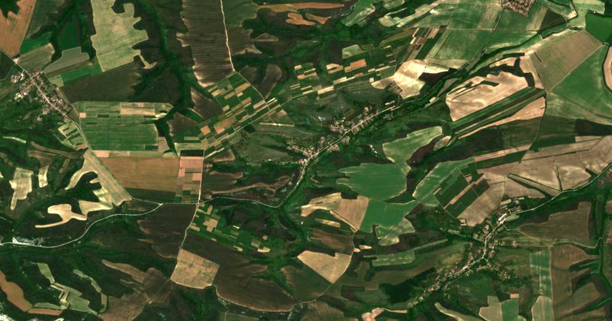 Satellitenkarte von Lozica