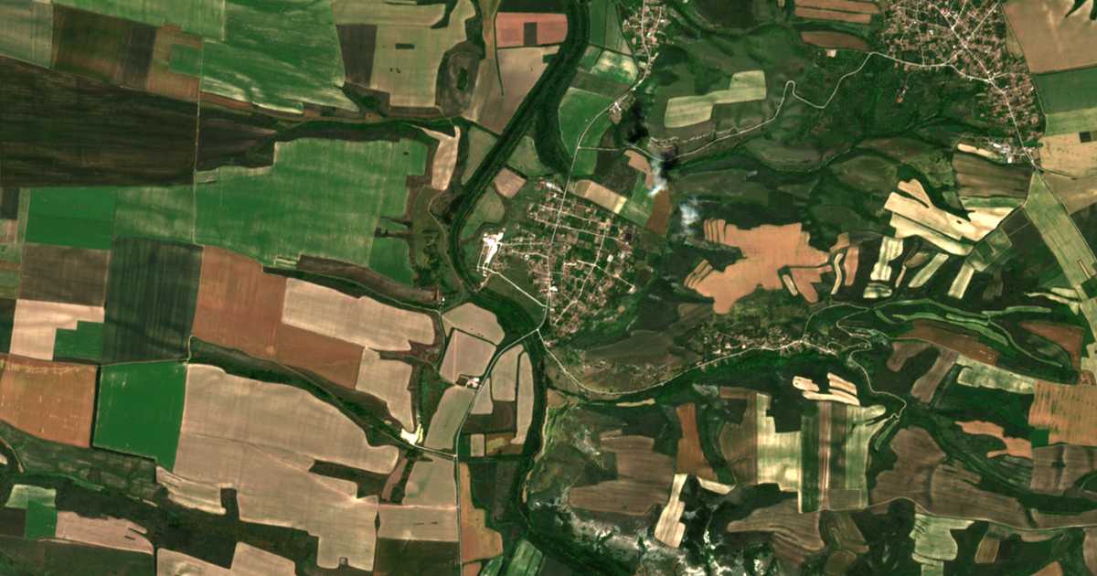 Satellitenkarte von Muselievo