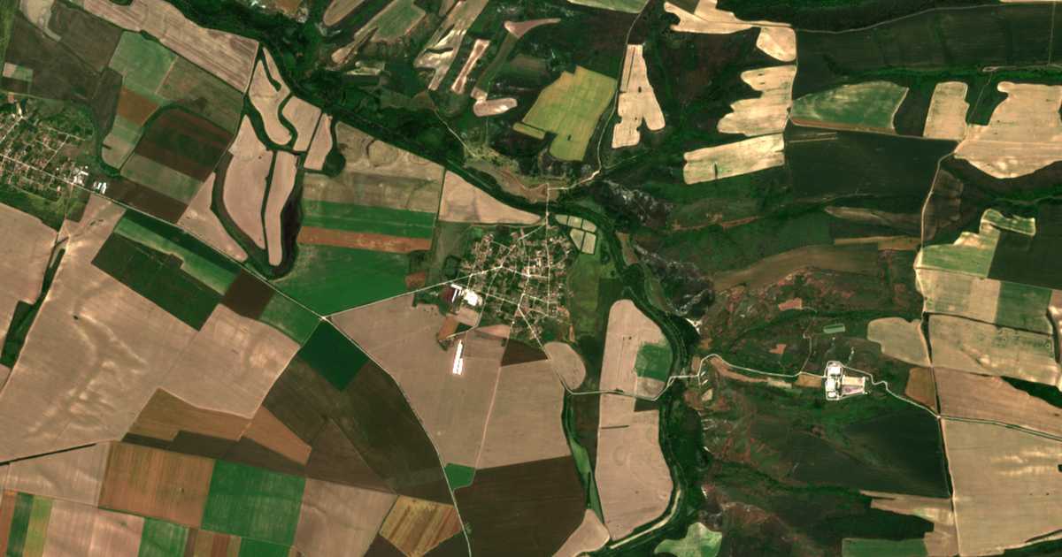 Satellitenkarte von Sanadinovo