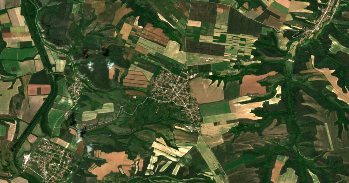 Satellitenkarte von Vǎbel