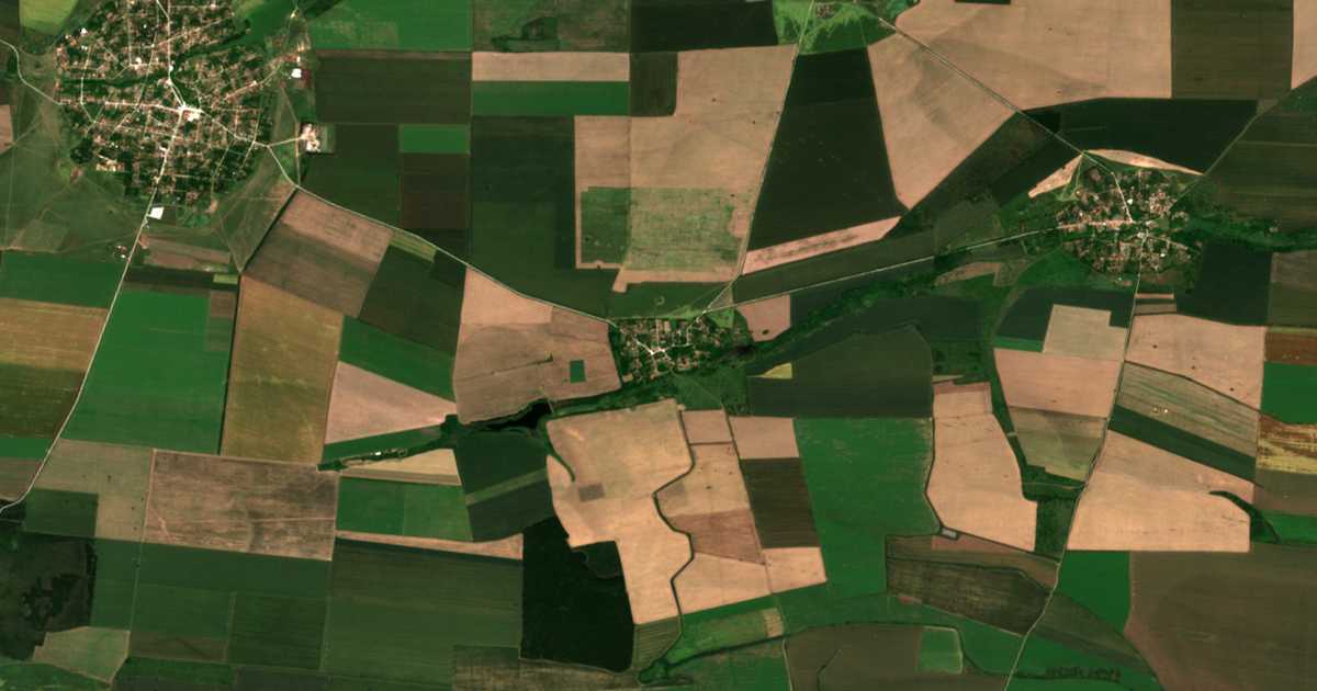 Satellitenkarte von Katerica