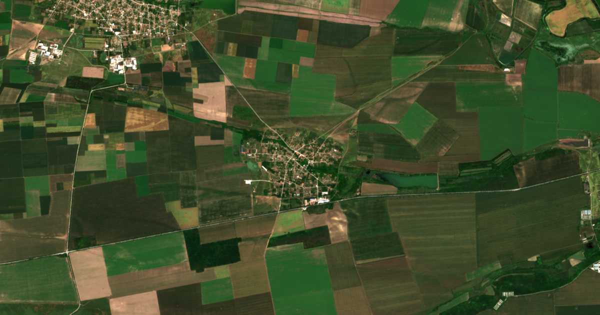 Satellitenkarte von Totleben