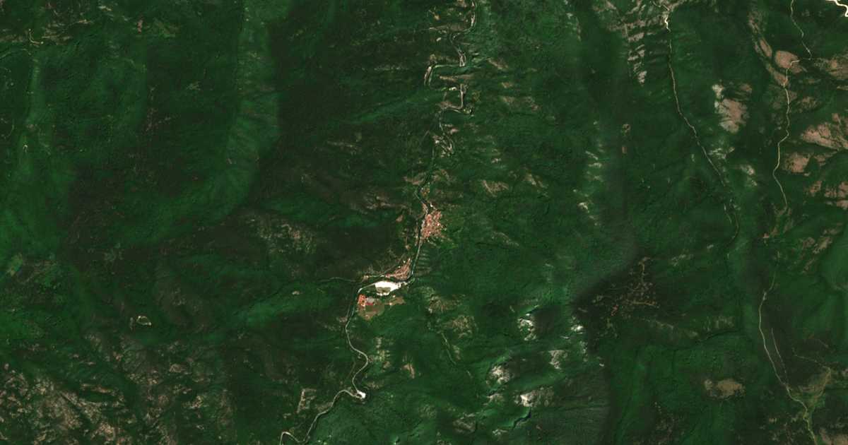 Satellitenkarte von Batschkowo
