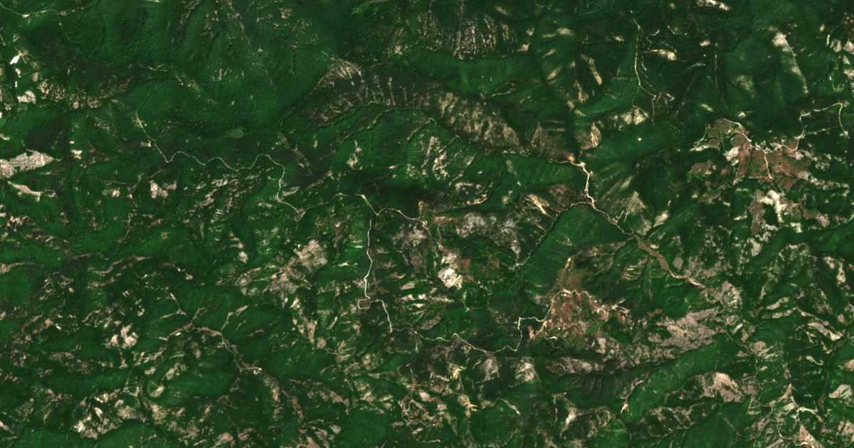 Satellitenkarte von Bor