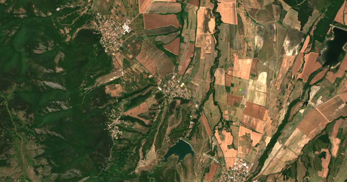 Satellitenkarte von Dolnoslav