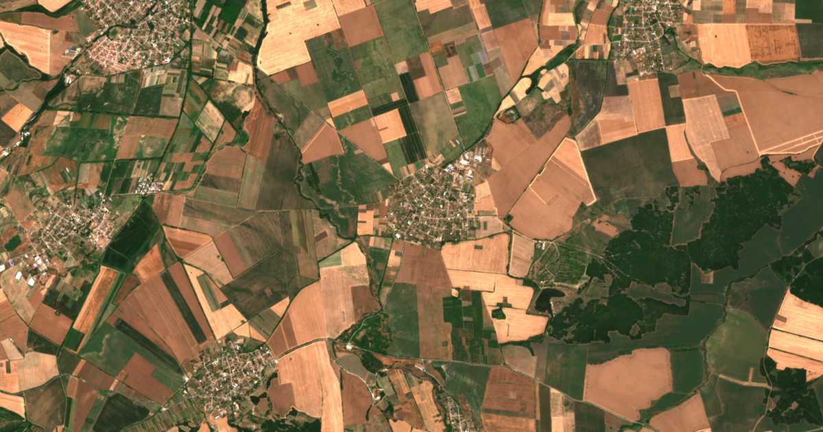 Satellitenkarte von Izbeglii