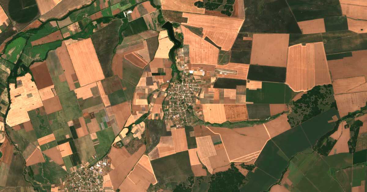 Satellitenkarte von Konuš