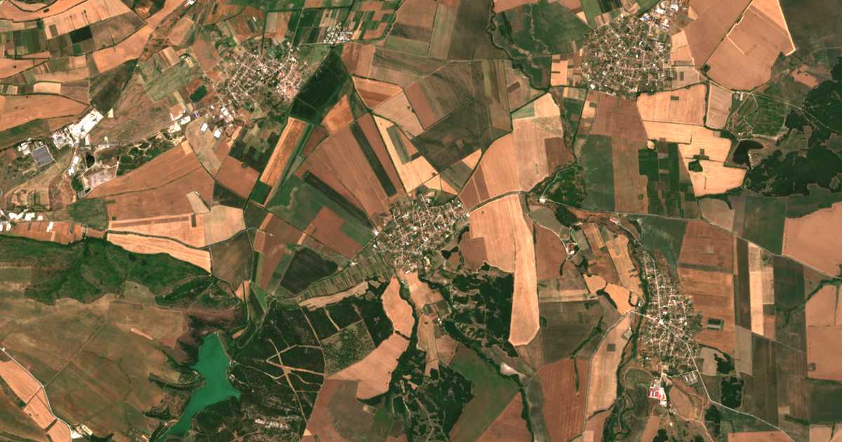 Satellitenkarte von Kozanovo