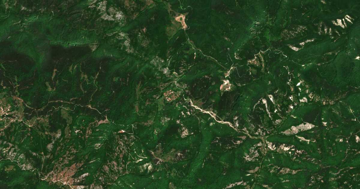 Satellitenkarte von Mostovo
