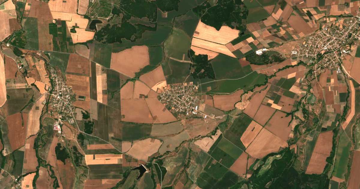 Satellitenkarte von Patriarh Evtimovo