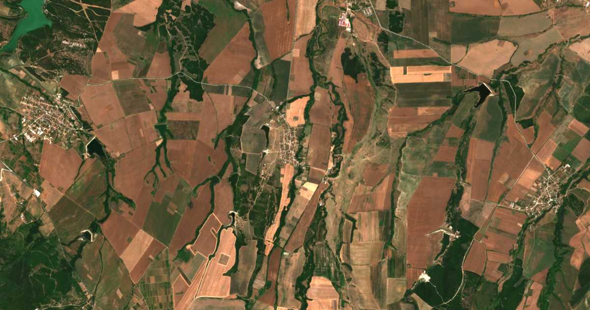 Satellitenkarte von Stoevo