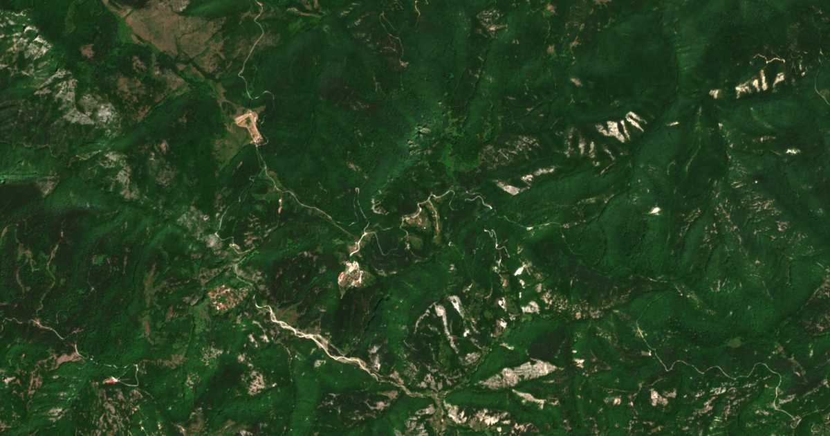Satellitenkarte von Vrata