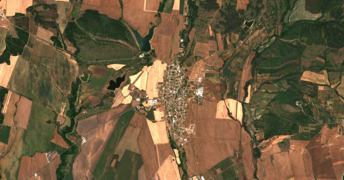 Satellitenkarte von Bresowo