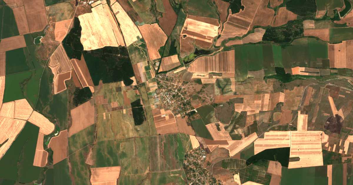 Satellitenkarte von Tjurkmen