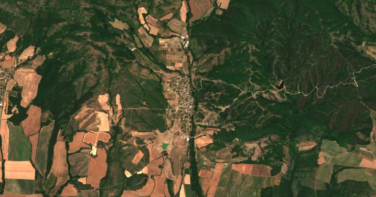 Satellitenkarte von Zelenikovo