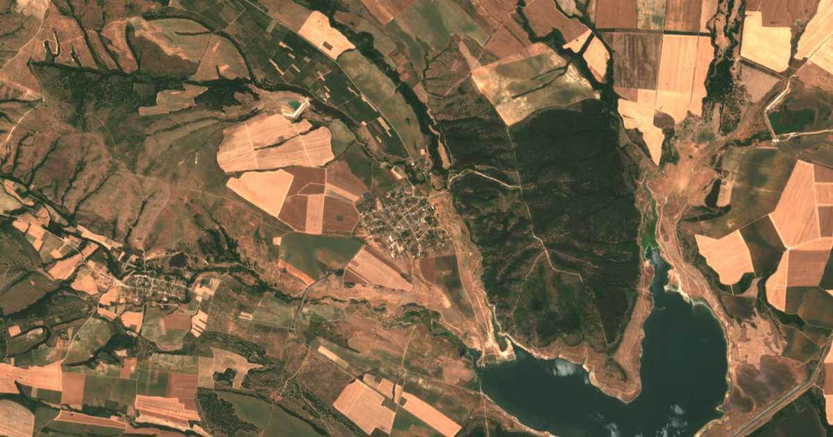 Satellitenkarte von Belovica
