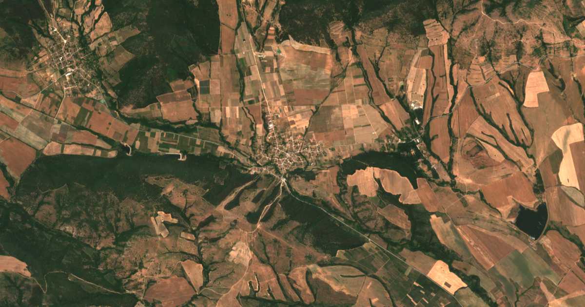 Satellitenkarte von Krasnovo
