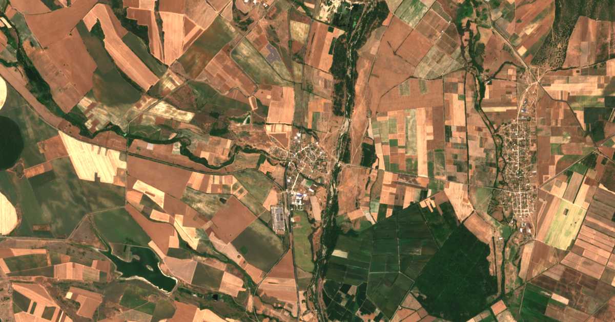 Satellitenkarte von Dolna Mahala