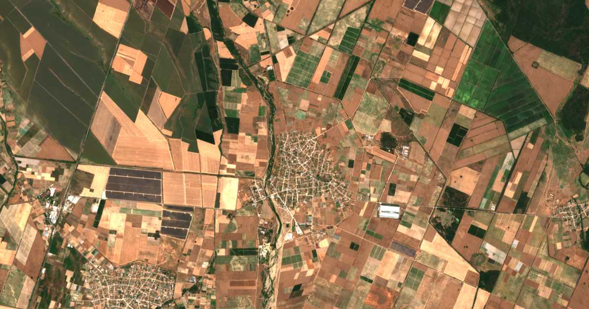 Satellitenkarte von Rǎževo Konare