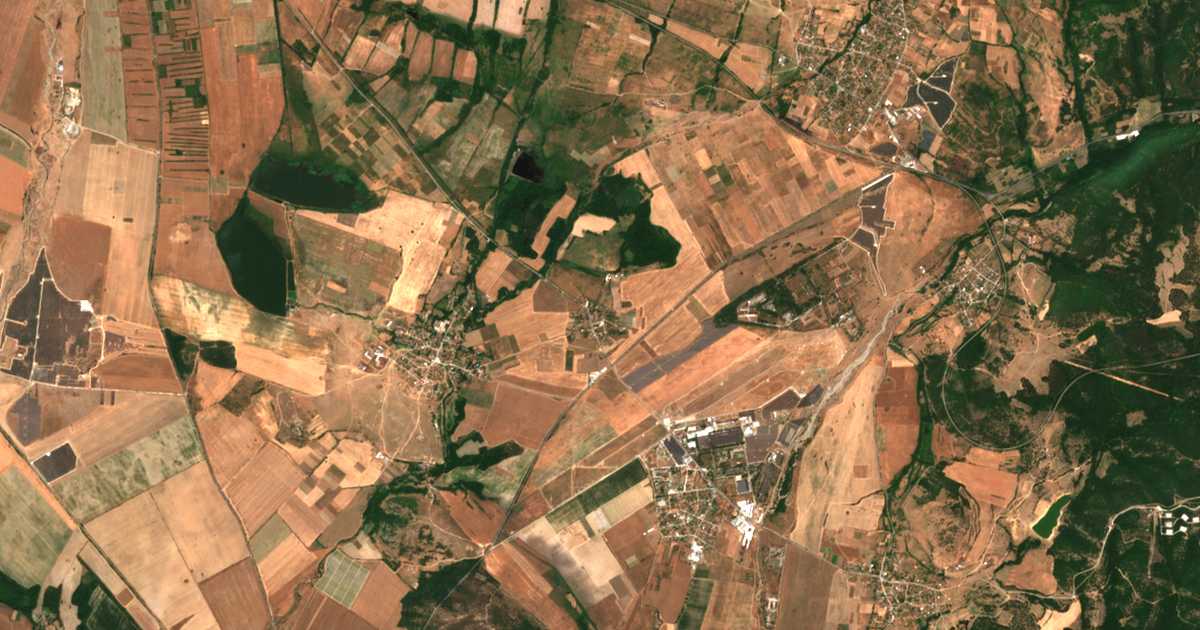 Satellitenkarte von Marino pole