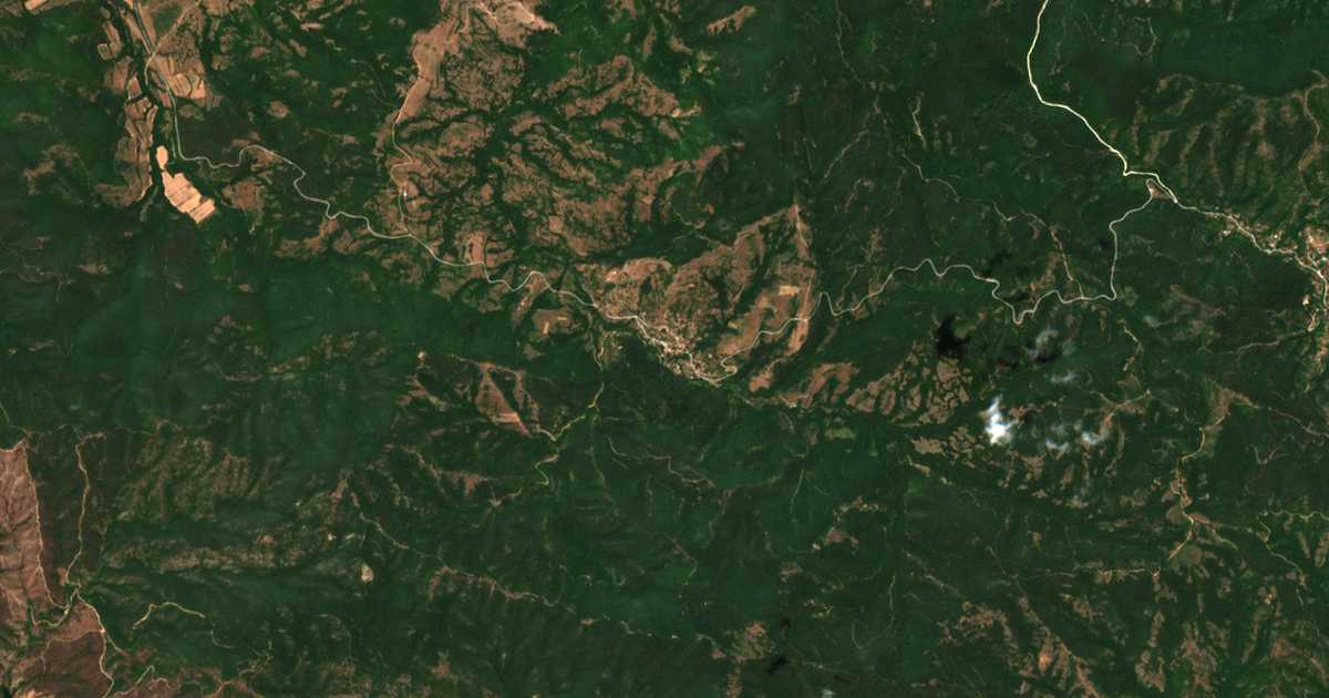 Satellitenkarte von Mračenik