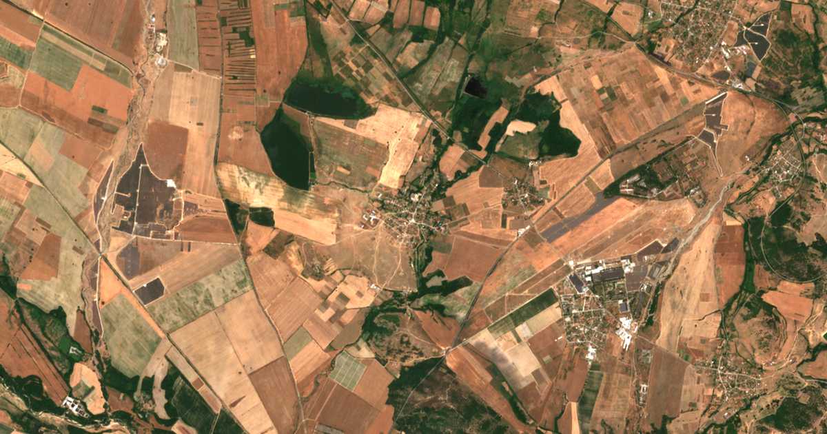 Satellitenkarte von Sokolica