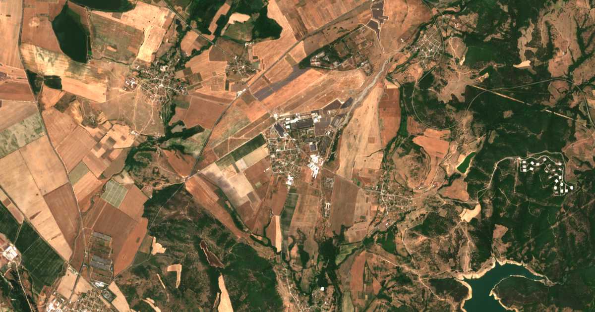 Satellitenkarte von Vedrare