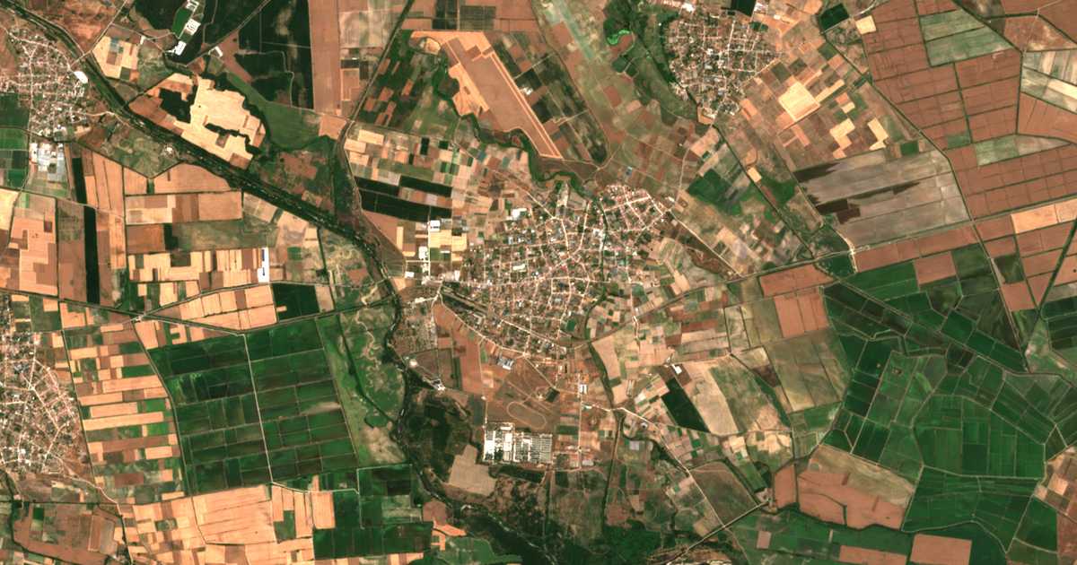 Satellitenkarte von Manole