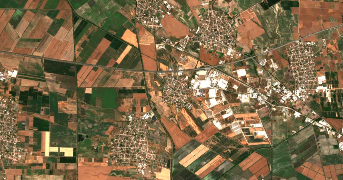 Satellitenkarte von Radinovo