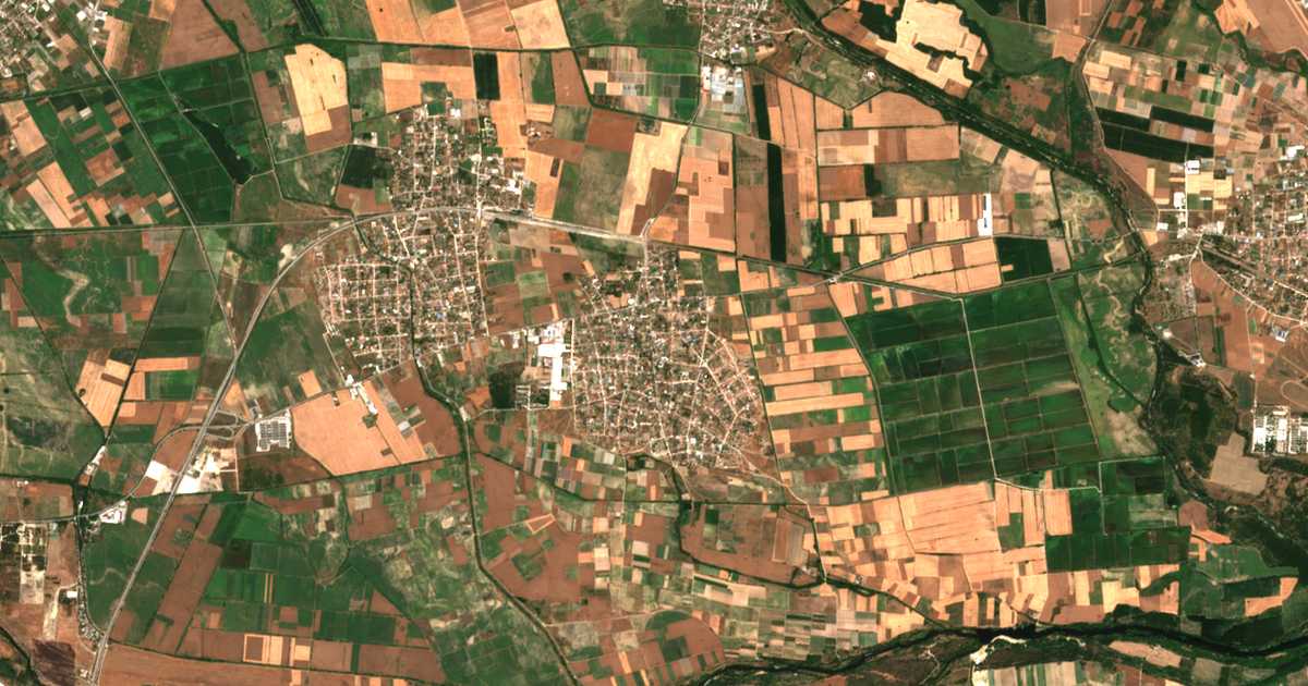 Satellitenkarte von Rogoš