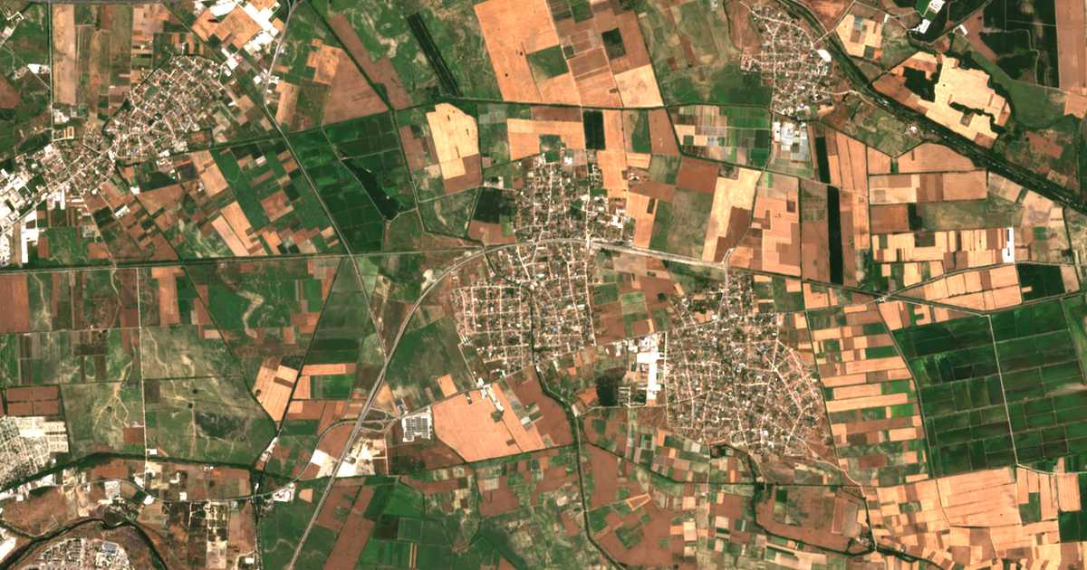 Satellitenkarte von Skutare