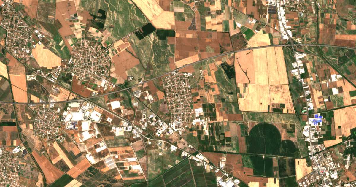 Satellitenkarte von Caracovo
